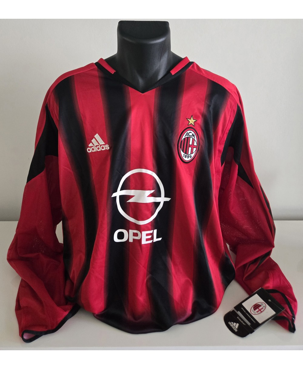Camiseta Oficial Adidas del AC Milán de la temporada 2000/2001