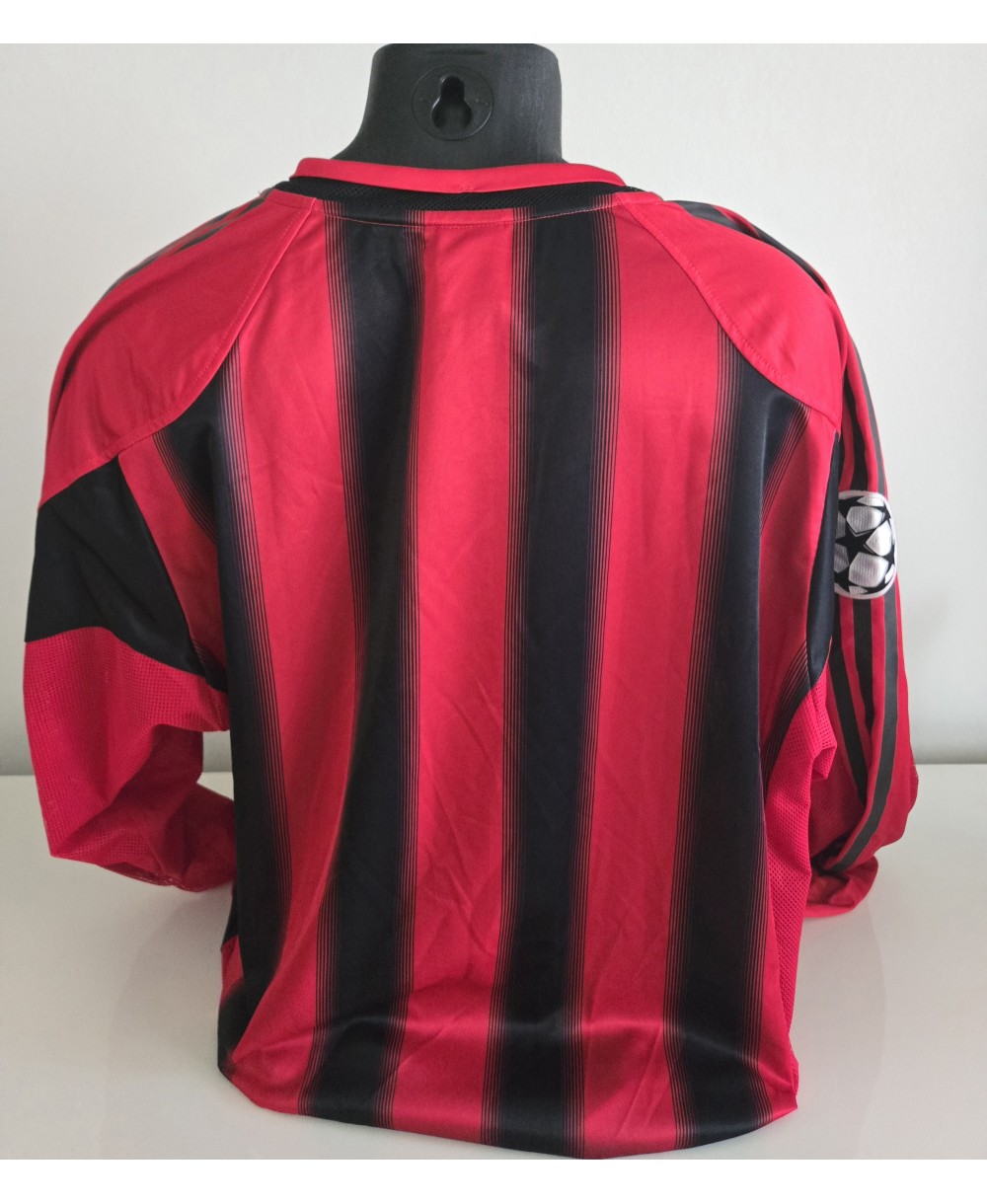 Camiseta Oficial Adidas del AC Milán de la temporada 2000/2001