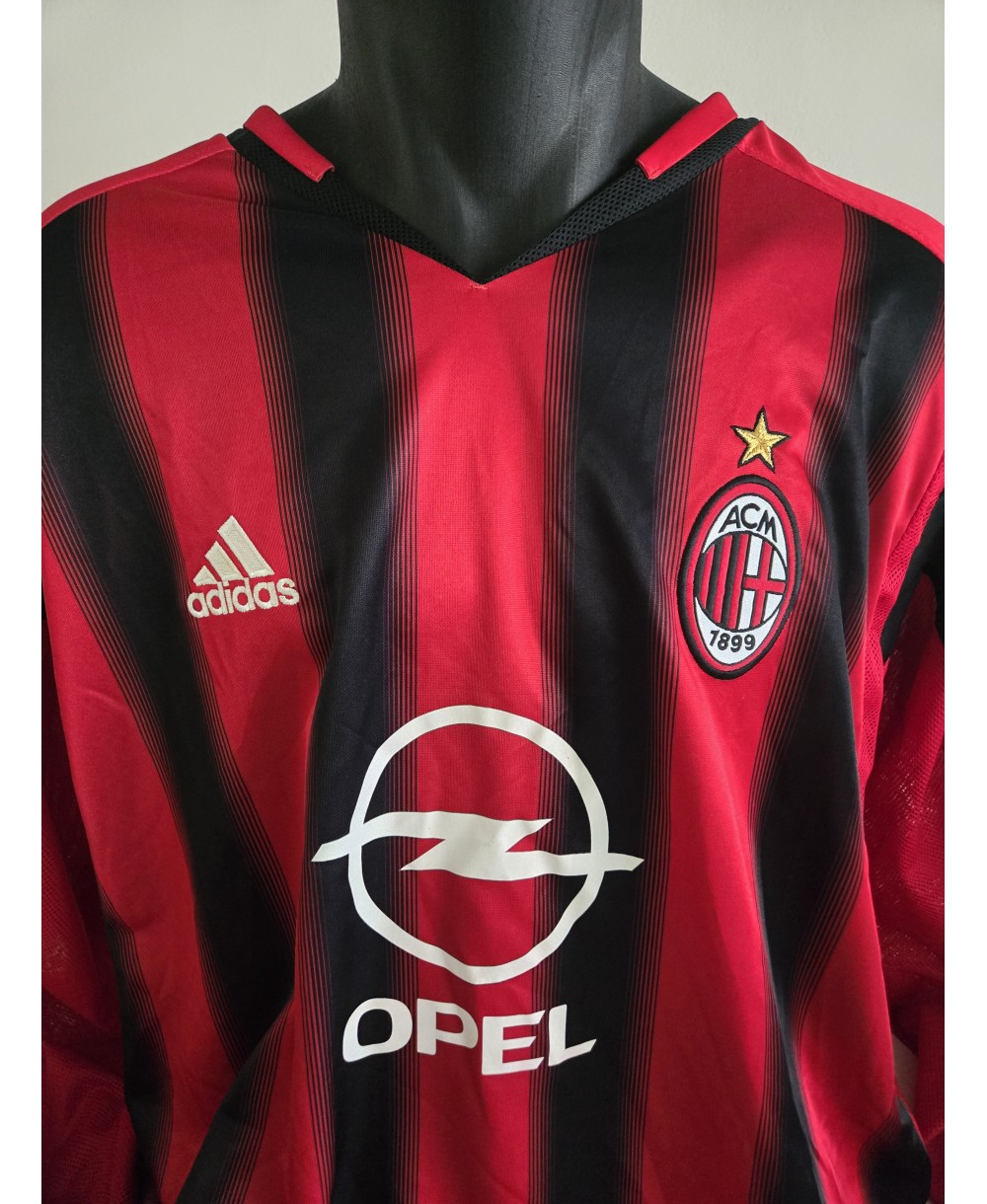 Camiseta Oficial Adidas del AC Milán de la temporada 2000/2001