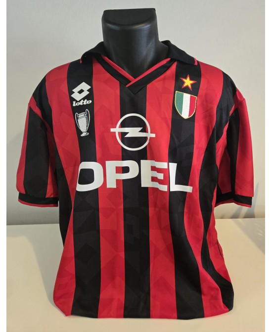 Camiseta Oficial Lotto de AC Milán temporada 1994/1995