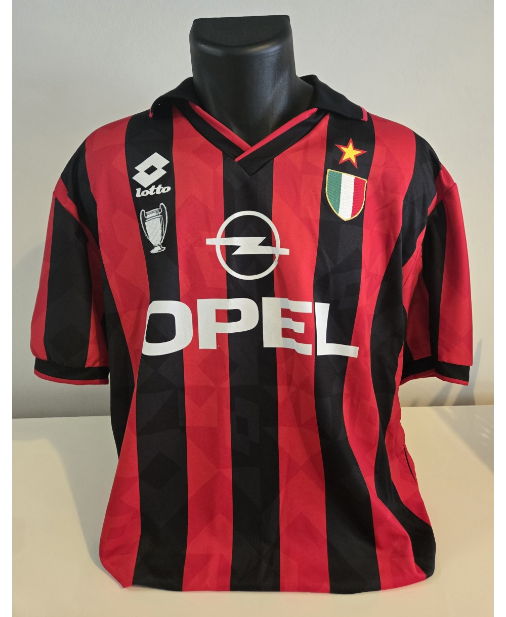 Camiseta Oficial Lotto de AC Milán temporada 1994/1995