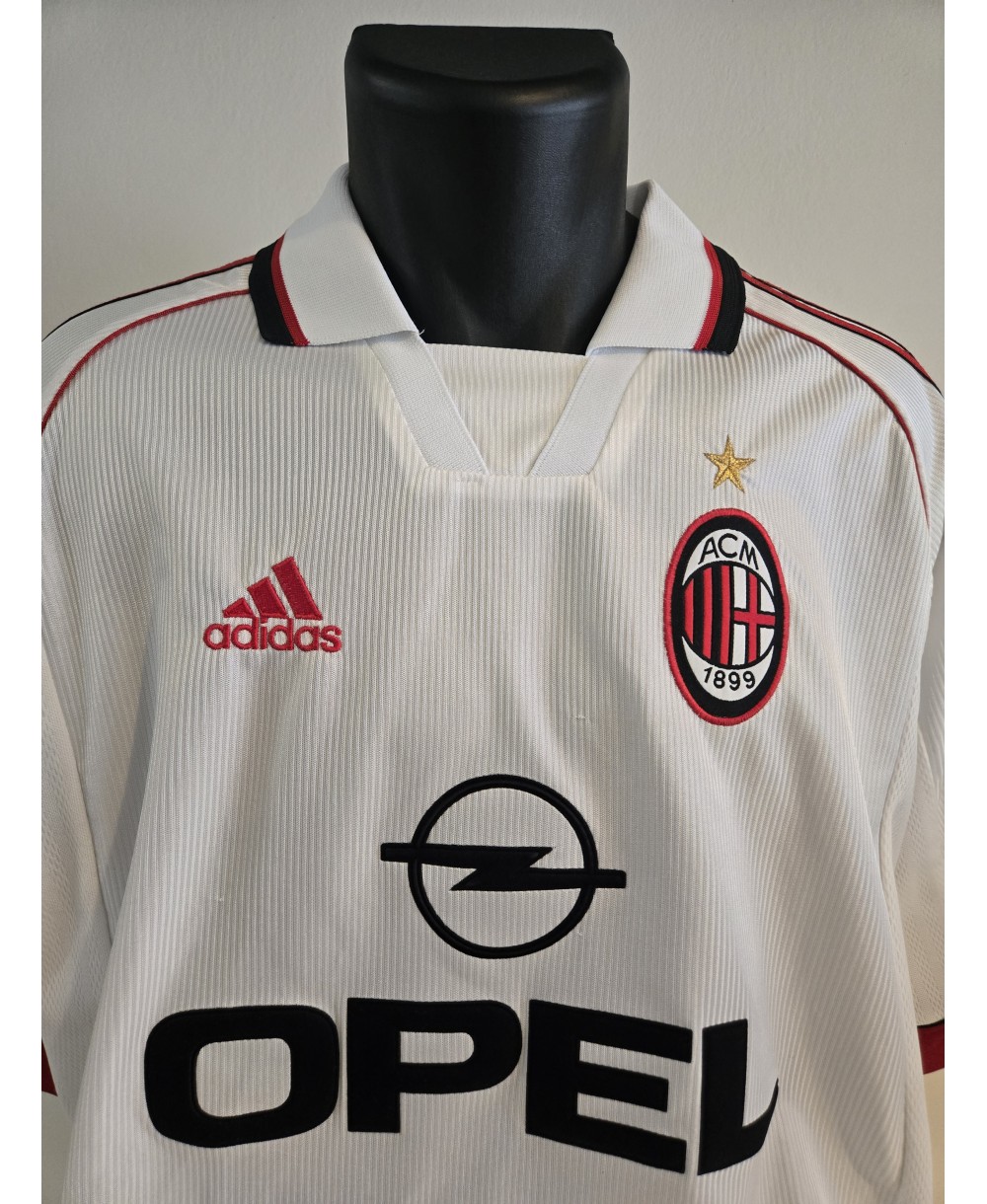 Camiseta Oficial Adidas del AC Milán de la temporada 1998/1999