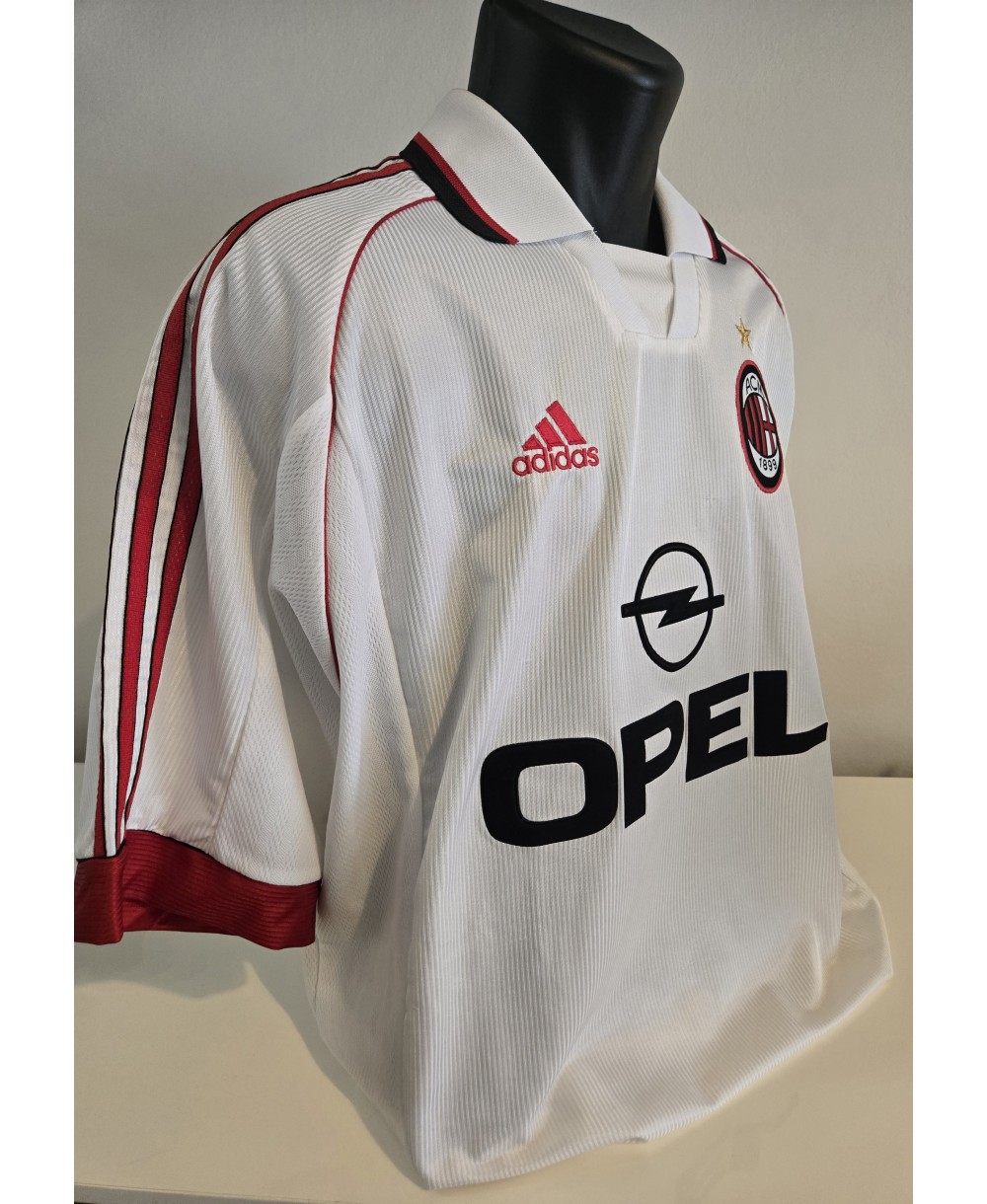 Camiseta Oficial Adidas del AC Milán de la temporada 1998/1999