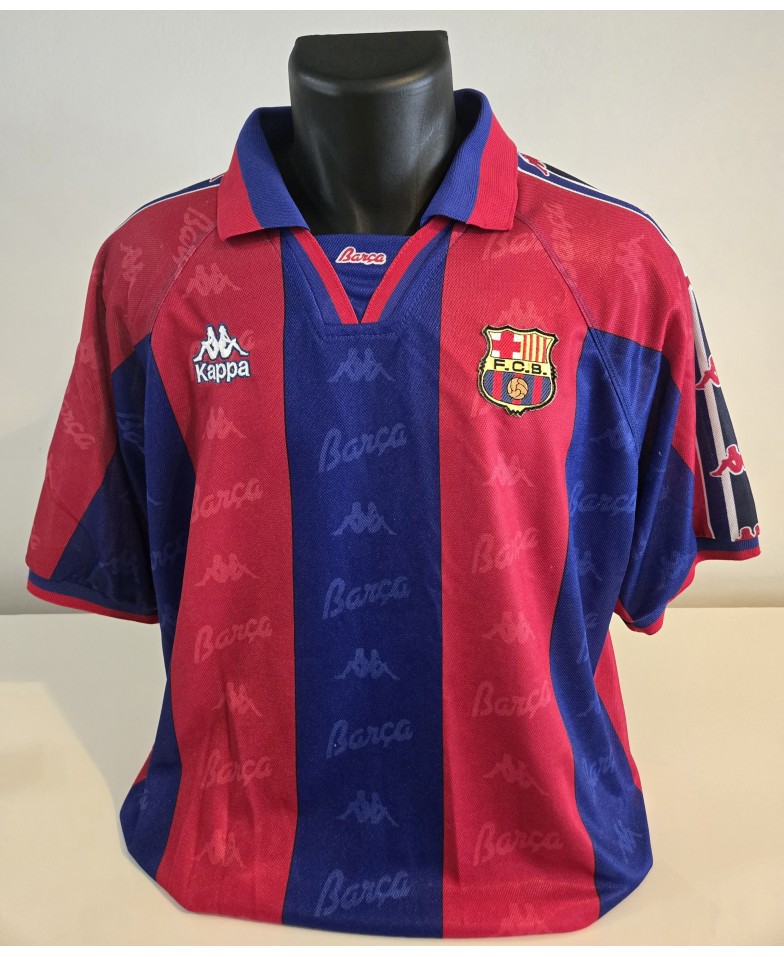 Camiseta Oficial Kappa FC Barcelona de la temporada 1995/1996