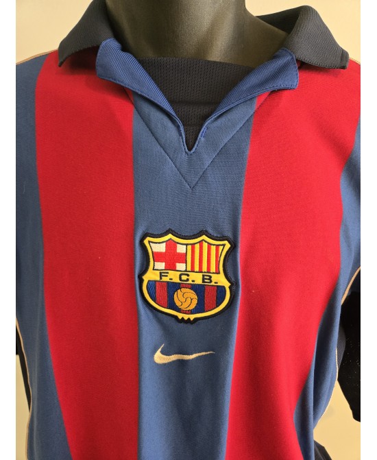 Camiseta Oficial Nike FC Barcelona de la temporada 2001/2002