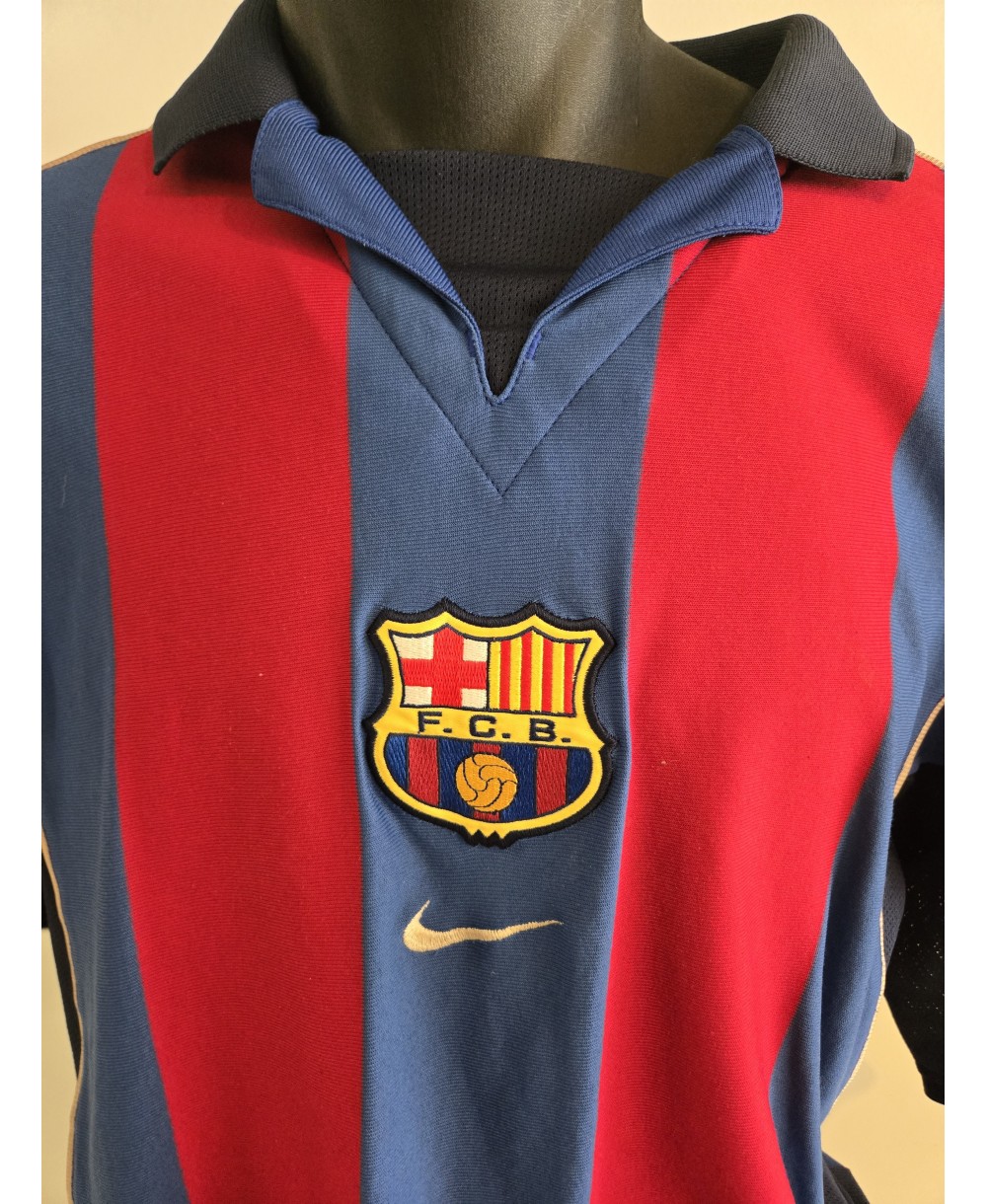 Camiseta Oficial Nike FC Barcelona de la temporada 2001/2002