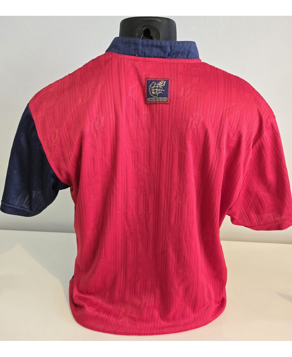 Camiseta Oficial de la Selección Española Adidas de 1996