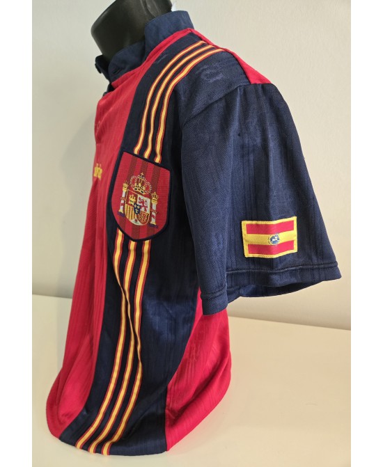 Camiseta Oficial de la Selección Española Adidas de 1996