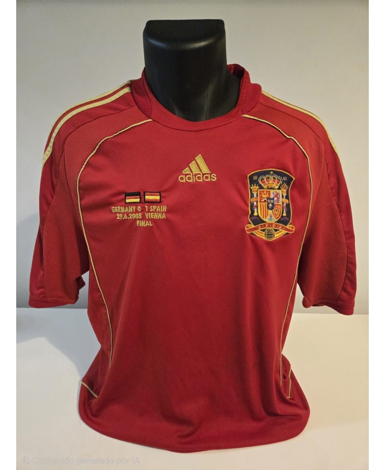 Camiseta Oficial de la Selección Española Eurocopa 2008