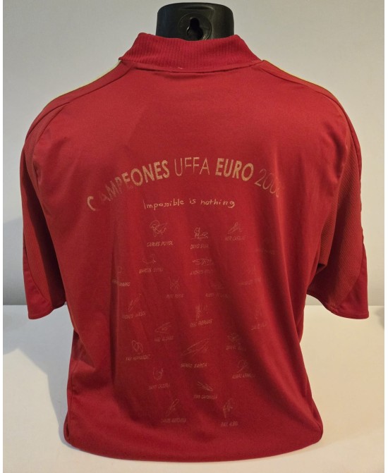 Camiseta Oficial de la Selección Española Eurocopa 2008