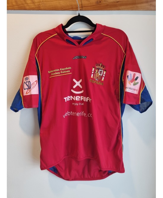Camiseta Selección Española Hockey Patines 1a Equipación 2009 Joluvi