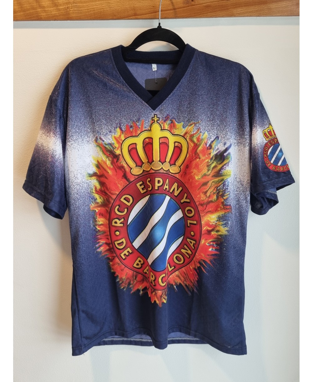 Camiseta RCD Espanyol de Barcelona Aficionado Vintage Talla L