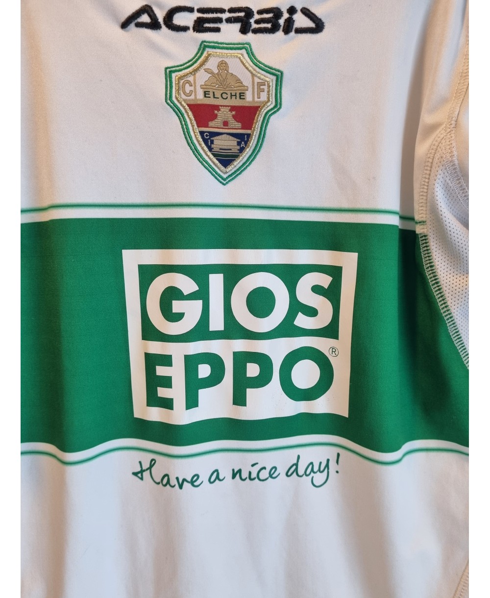 Camiseta Elche CF 1a Equipación 2013/14 Acerbis Gios Eppo LFP