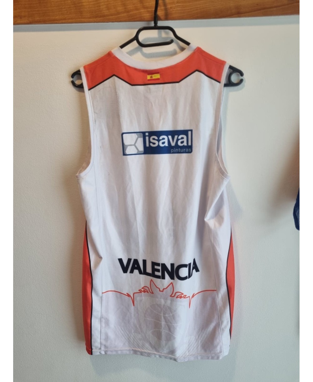 Camiseta Valencia Basket Blanca 2015/16 Eurocup Luanvi