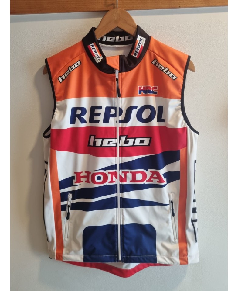 Chaleco Hebo Repsol Honda HRC – Oficial Trial/Motocross – Talla L
