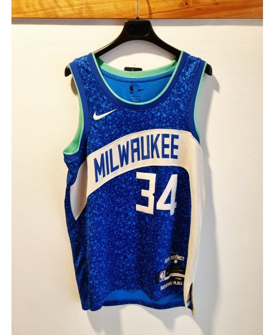 Camiseta Antetokounmpo #34 Milwaukee Bucks 23/24 Nike