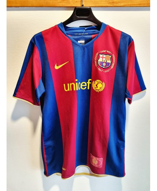 Camiseta FC Barcelona 1a Equipación 2007/08 Camp Nou 50 Aniversario