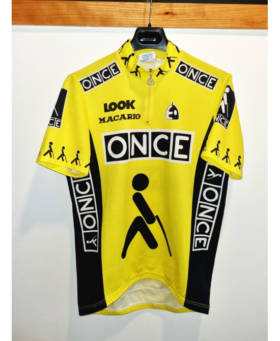 Maillot equipo ONCE Etxeondo vintage ciclismo años 90