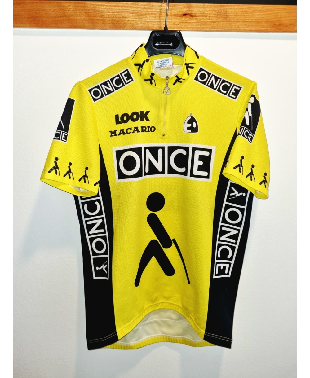Maillot equipo ONCE Etxeondo vintage ciclismo años 90