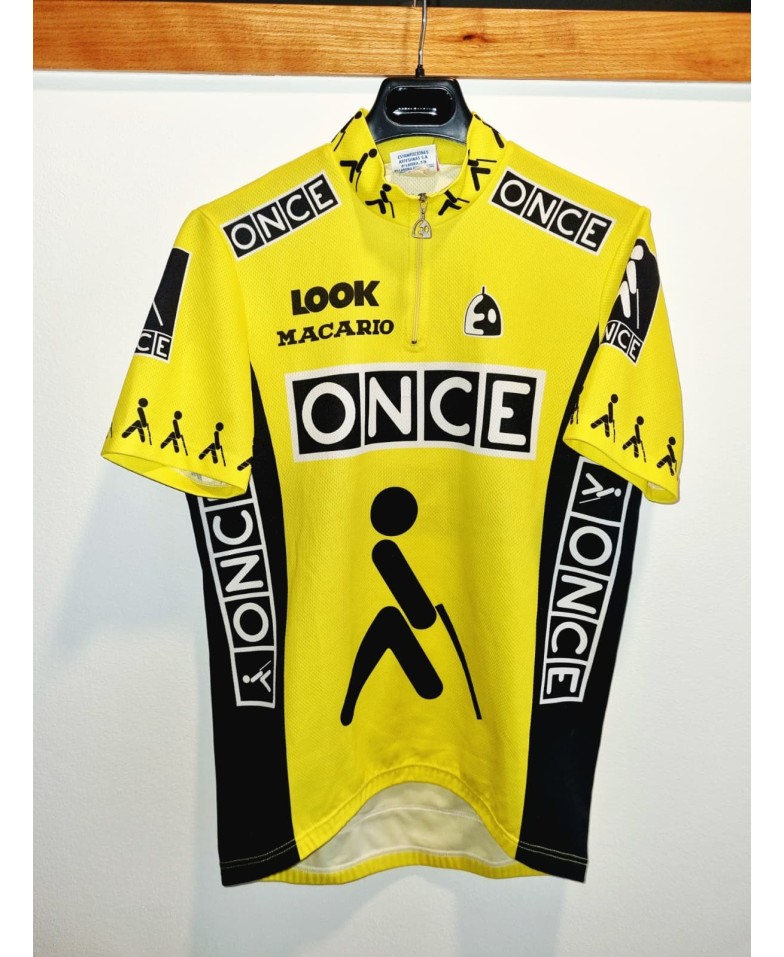 Maillot equipo ONCE Etxeondo vintage ciclismo años 90