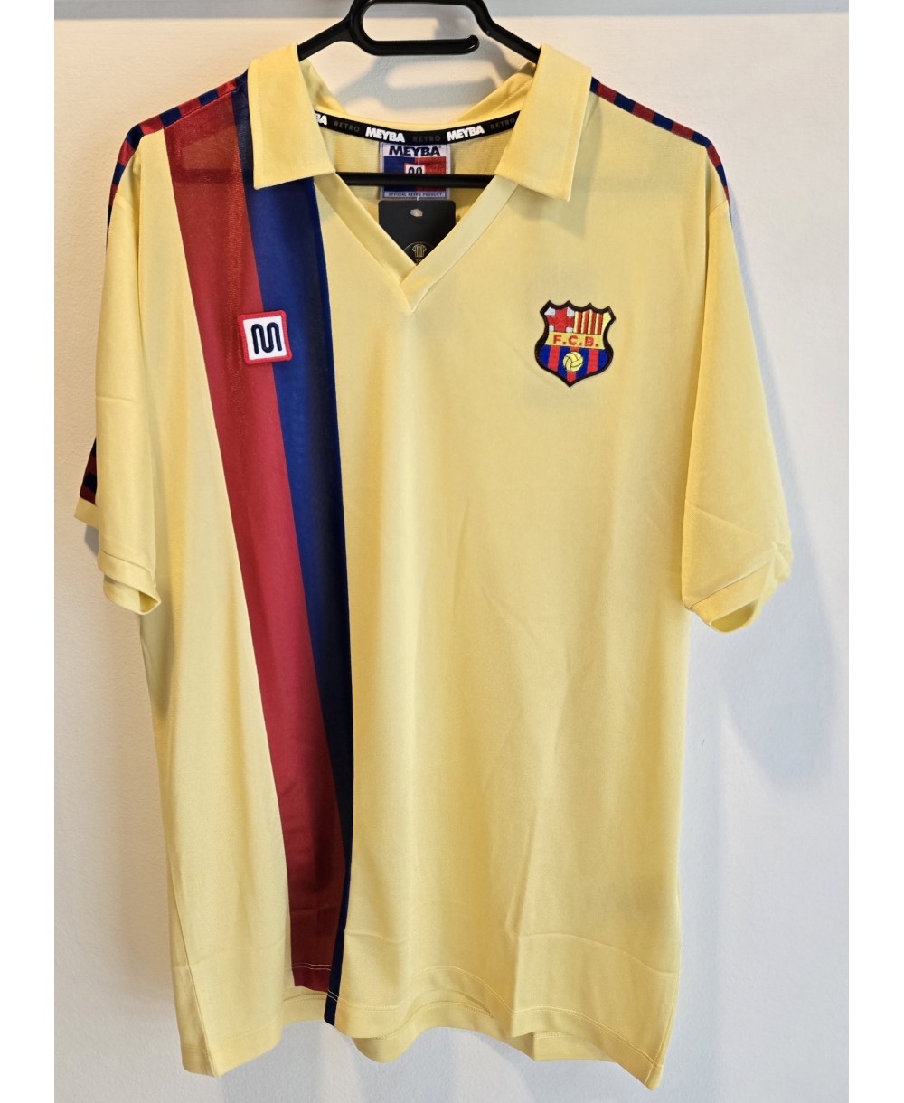 Camiseta  Meyba reedición FC Barcelona de la temporada de 1986-91