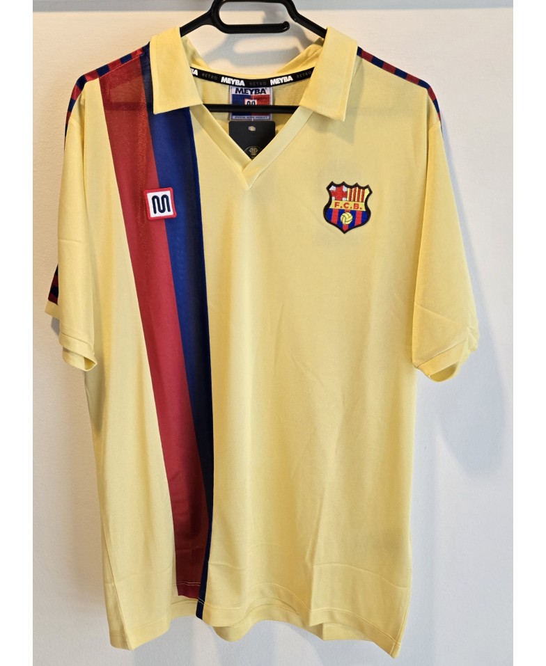 Camiseta  Meyba reedición FC Barcelona de la temporada de 1986-91