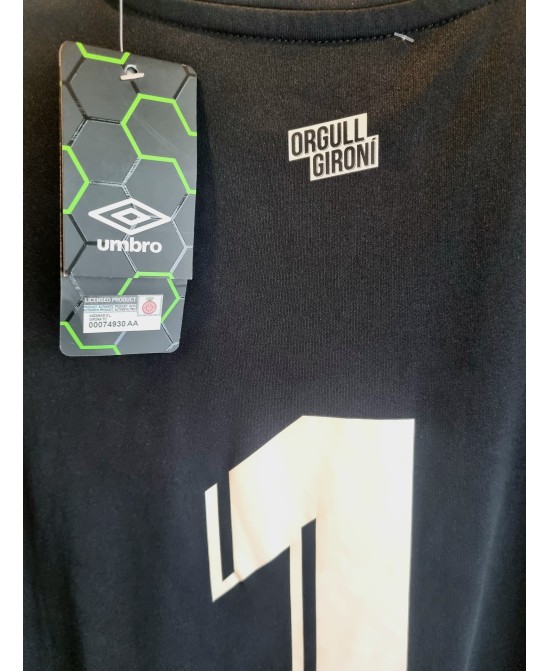 Camiseta Oficial Girona FC Umbro con lema "ORGULL GIRONÍ". Temporada 2023-24