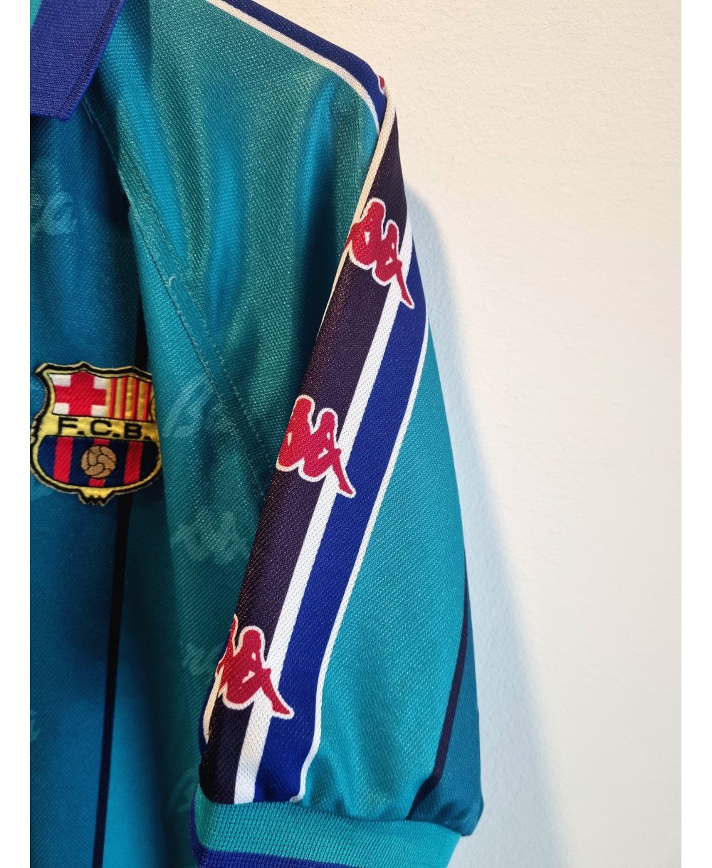 Camiseta Oficial Kappa del FC Barcelona de la temporada 1995-96 y 1996-97