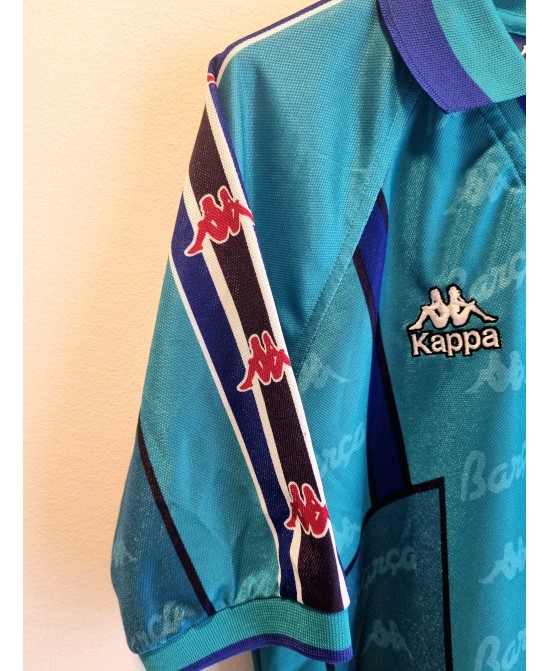 Camiseta Oficial Kappa del FC Barcelona de la temporada 1995-96 y 1996-97