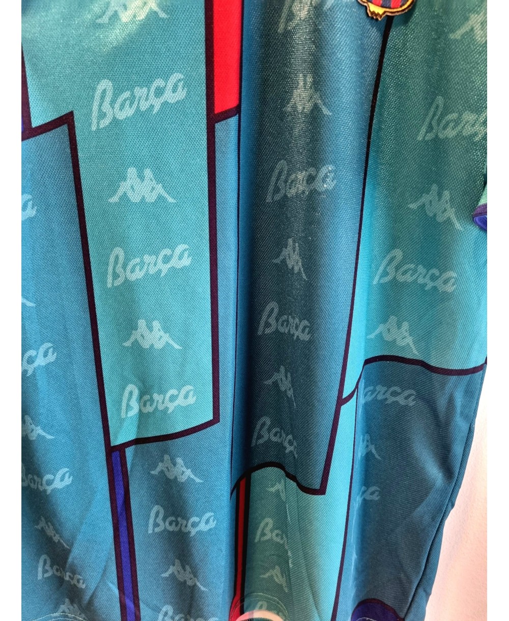 Camiseta Oficial Kappa del FC Barcelona de la temporada 1995-96 y 1996-97