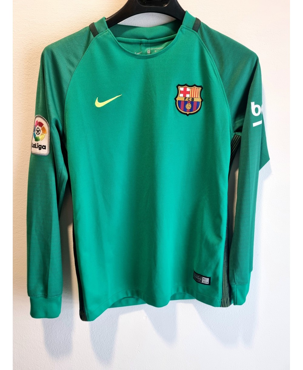 Camiseta Oficial de Portero del FC Barcelona Nike de la temporada 2016/17