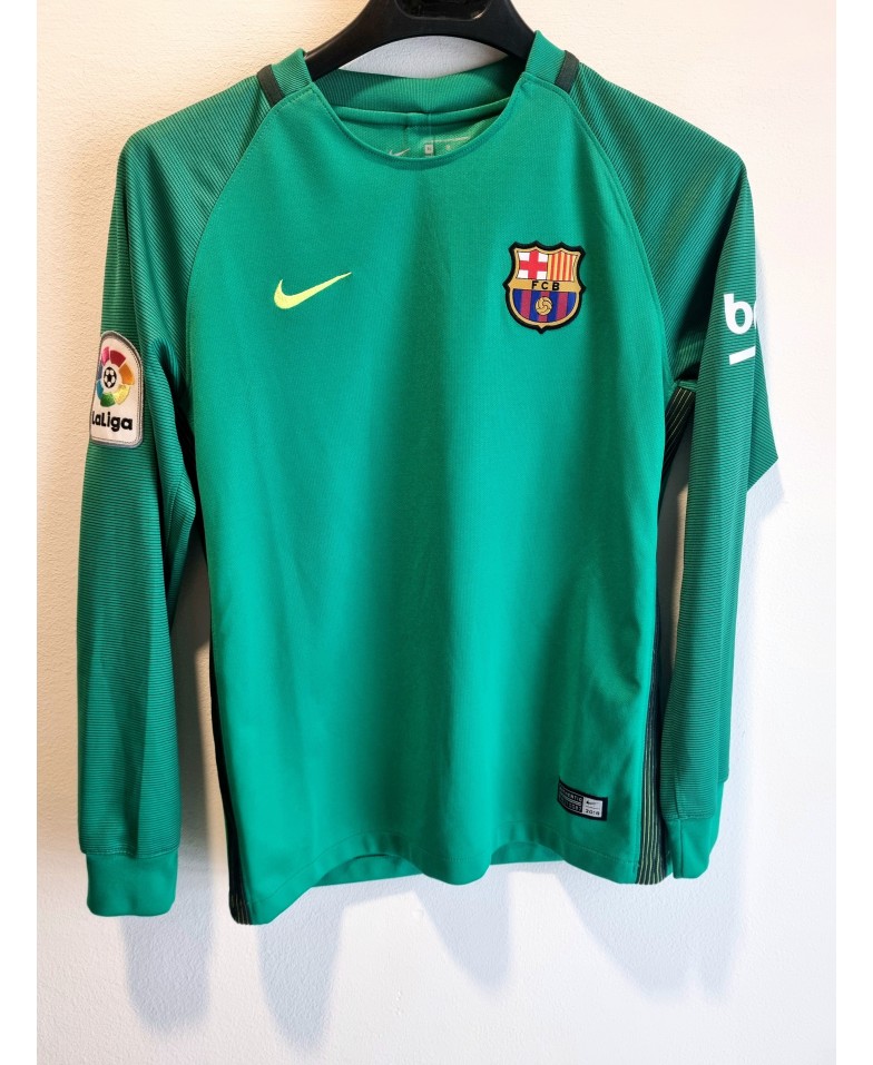 Camiseta Oficial de Portero del FC Barcelona Nike de la temporada 2016/17