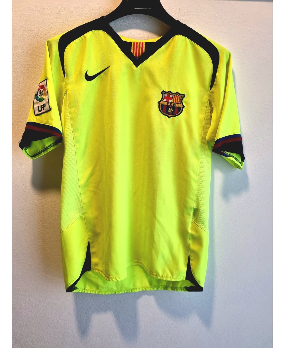 Camiseta Oficial de visitante del FC Barcelona Nike de la temporada 2005/06