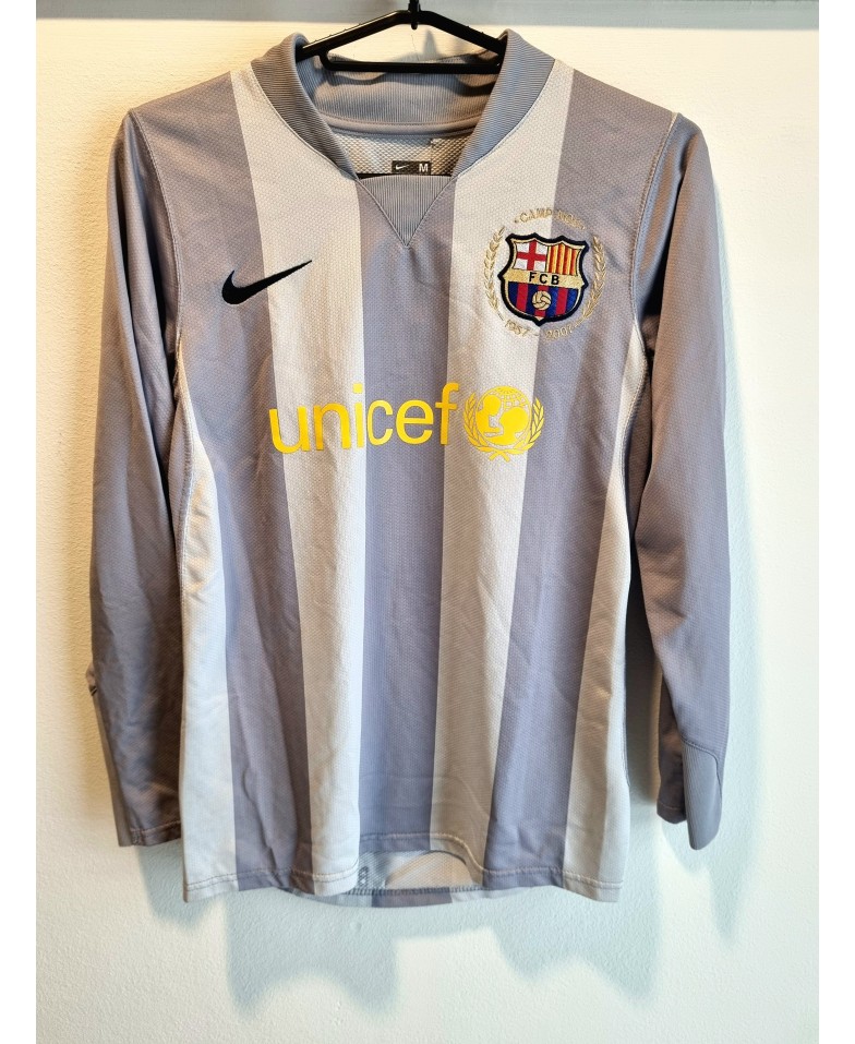 Camiseta Oficial de portero Match Worn Nike FC Barcelona de la temporada 2007-2008