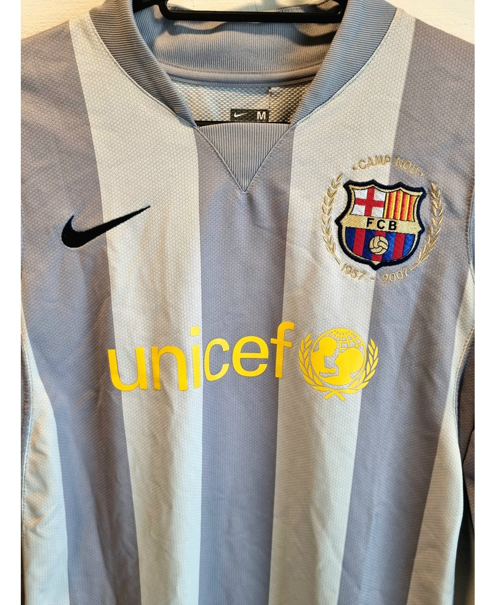 Camiseta Oficial de portero Match Worn Nike FC Barcelona de la temporada 2007-2008