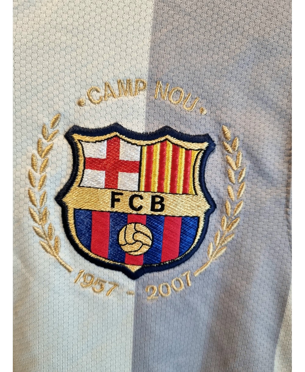 Camiseta Oficial de portero Match Worn Nike FC Barcelona de la temporada 2007-2008