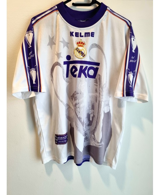 Camiseta Oficial conmemorativa del Real Madrid de la temporada 1997-1998