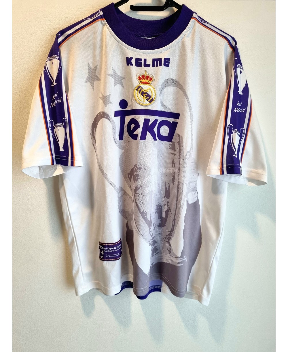 Camiseta Oficial conmemorativa del Real Madrid de la temporada 1997-1998