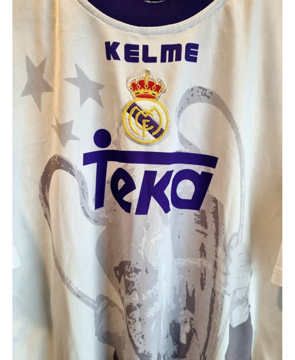 Camiseta Oficial conmemorativa del Real Madrid de la temporada 1997-1998