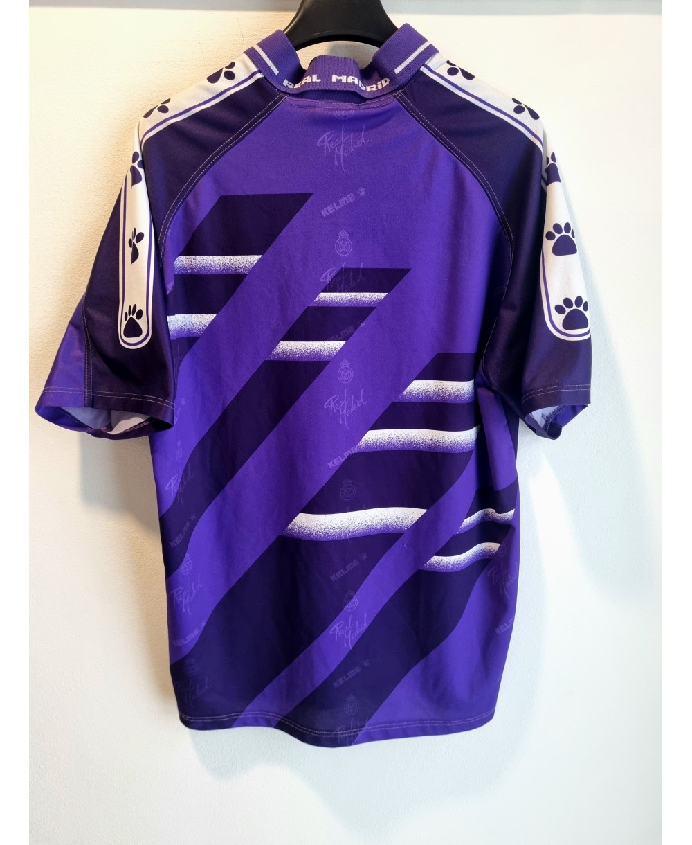 Camiseta Oficial Kelme segunda equipación del Real Madrid de las temporadas 1994-1996