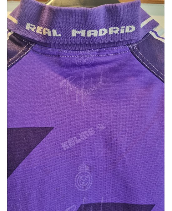 Camiseta Oficial Kelme segunda equipación del Real Madrid de las temporadas 1994-1996