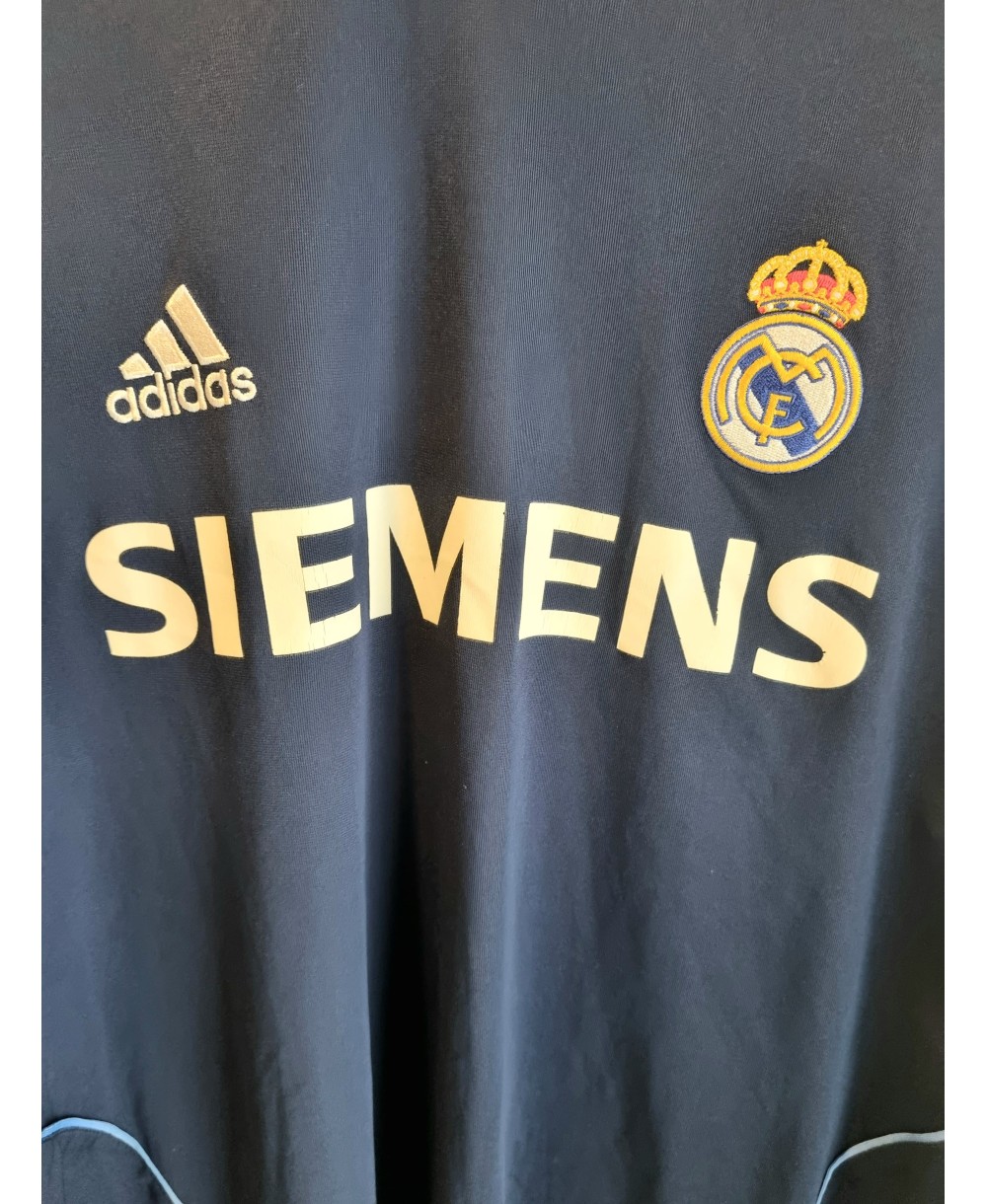 Camiseta Oficial del Real Madrid Adidas de visitante de la temporada 2005-2006