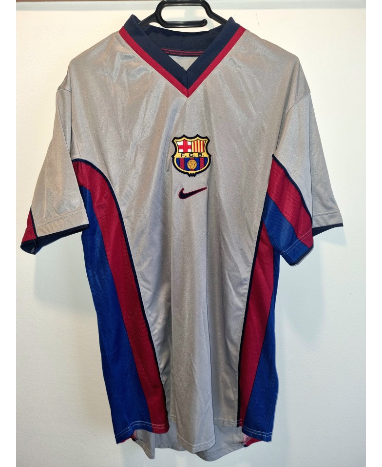 Camiseta Oficial FC Barcelona Nike de la temporadas 1998-2001