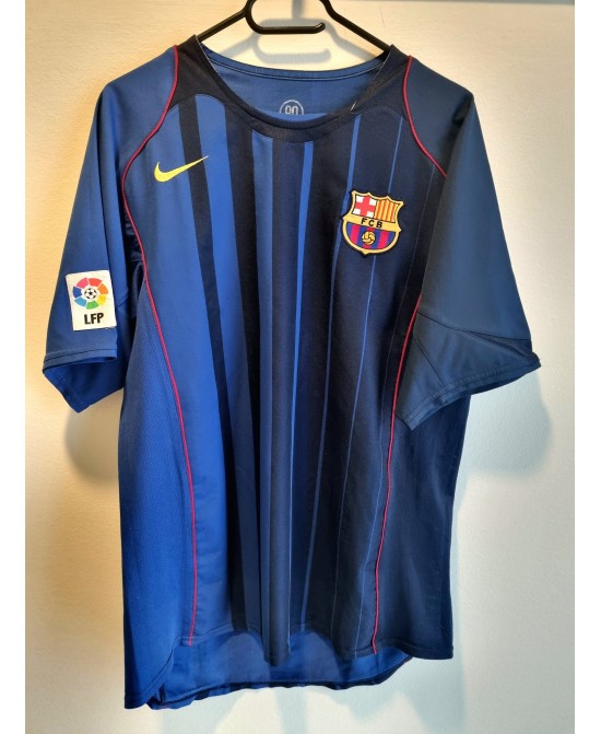 Camiseta Oficial visitante FC Barcelona Nike "Total 90" de las temporadas 2004-2005 y 2005-2006