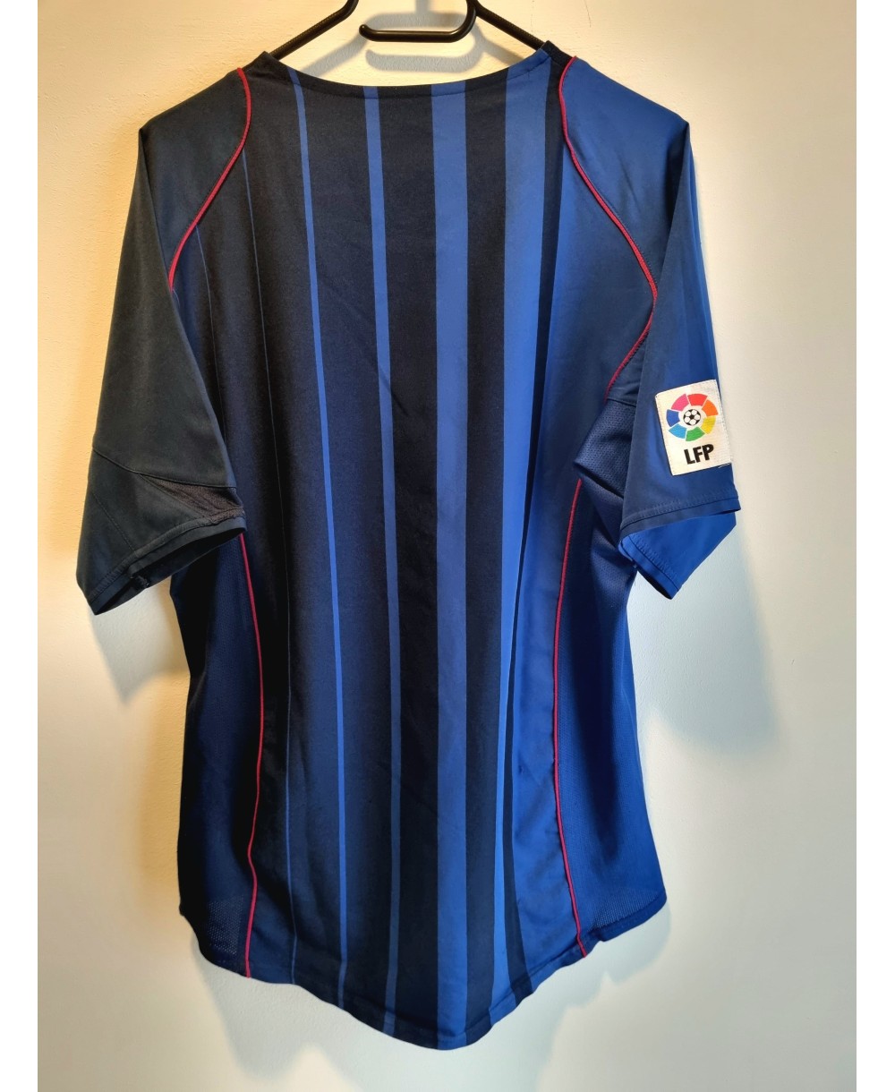 Camiseta Oficial visitante FC Barcelona Nike "Total 90" de las temporadas 2004-2005 y 2005-2006