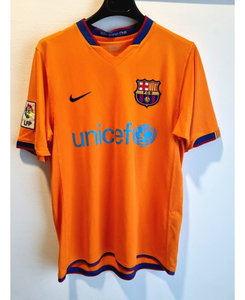 Camiseta Oficial FC Barcelona Nike de Visitante de la temporada 2006-07