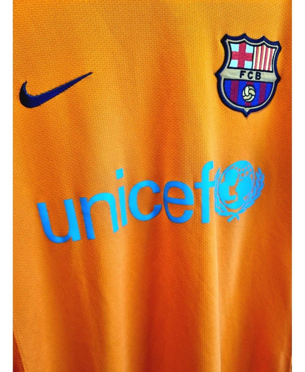 Camiseta Oficial FC Barcelona Nike de Visitante de la temporada 2006-07