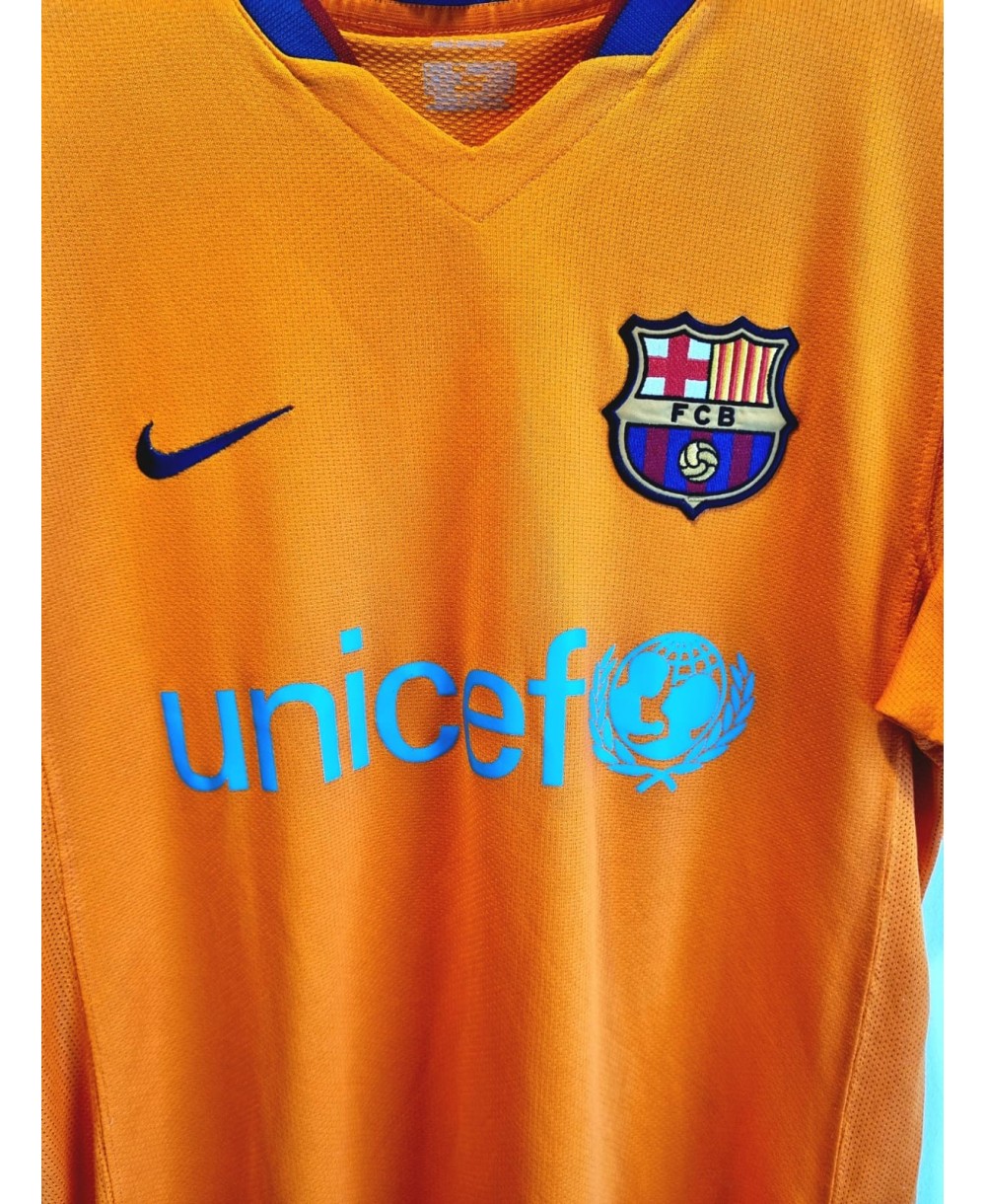 Camiseta Oficial FC Barcelona Nike de Visitante de la temporada 2006-07