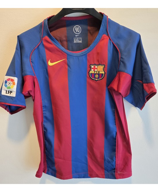 Camiseta Oficial del FC Barcelona Nike de la temporada 2004-05
