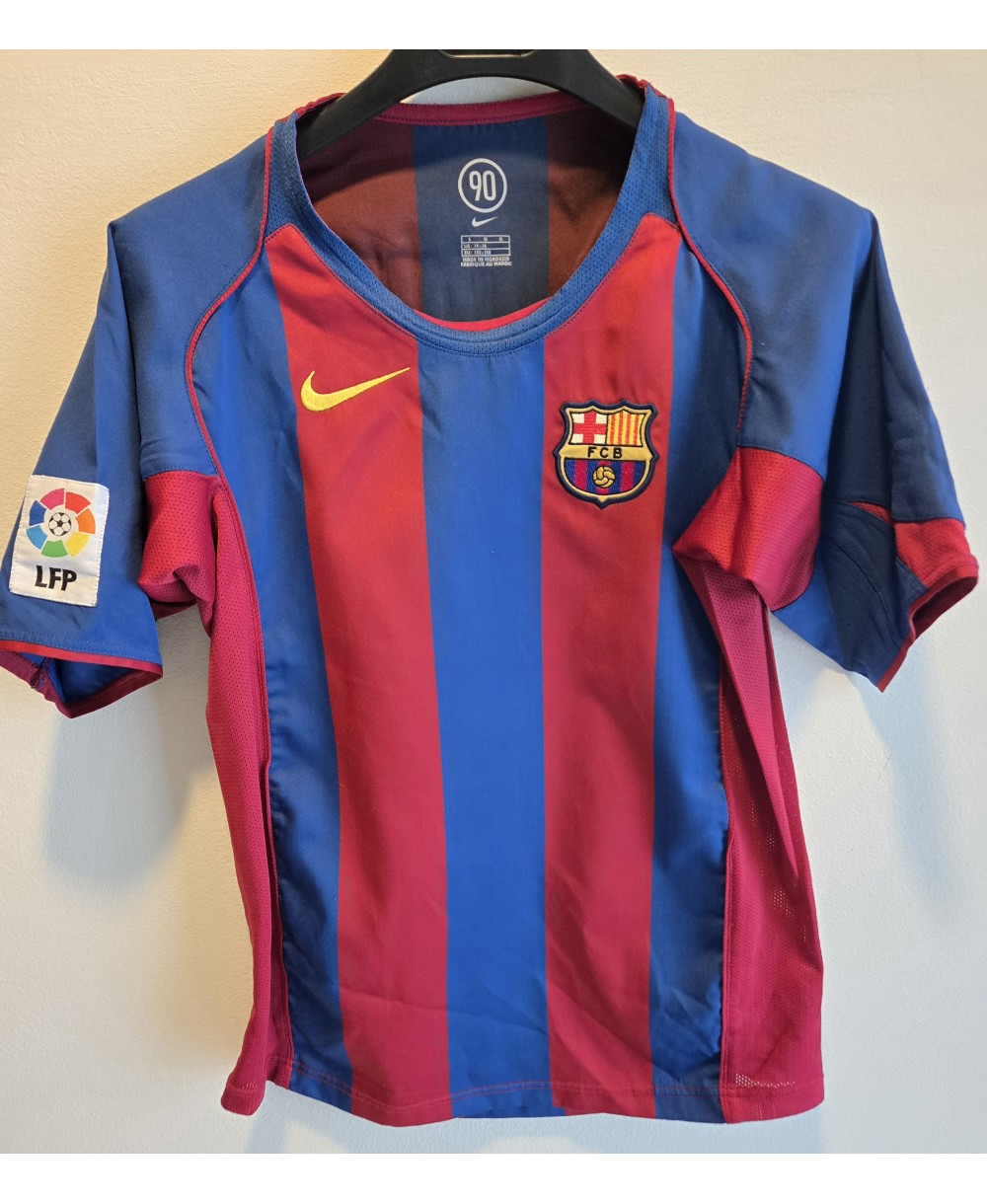 Camiseta Oficial del FC Barcelona Nike de la temporada 2004-05